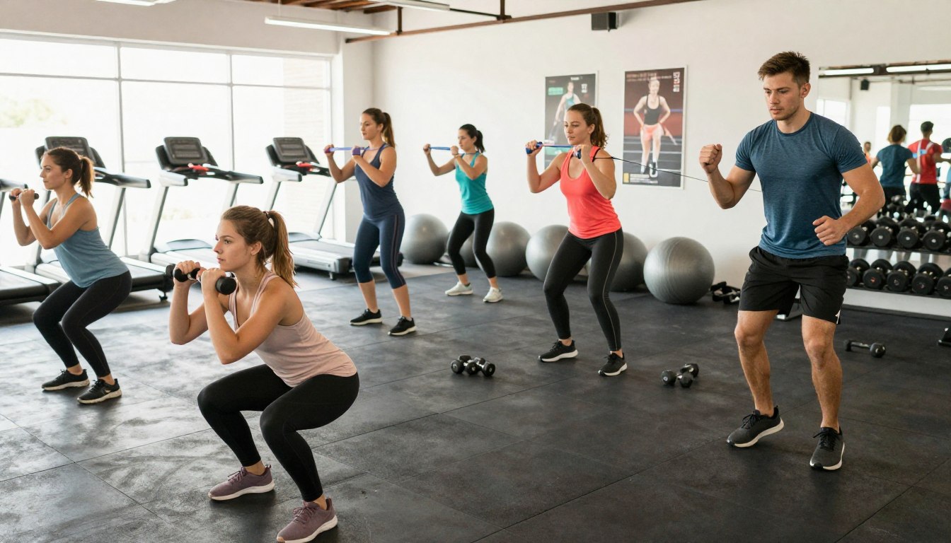 Basic strength and cardio exercises