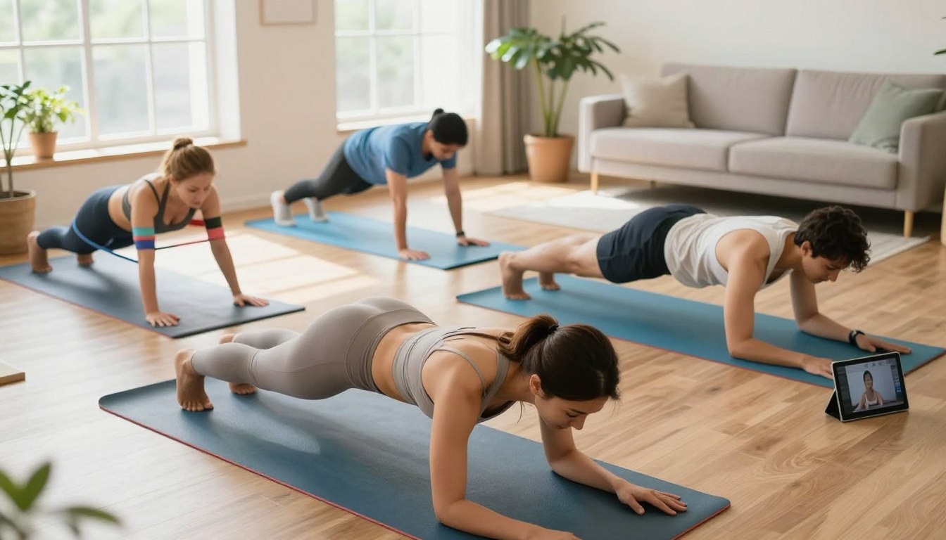 Fitness tips for beginners at home